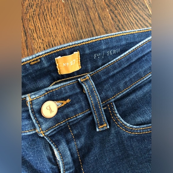 Pilcro and the Letterpress Women’s 27 Fit Sherif Dark Wash Stretch Legging Jeans - Picture 5 of 11